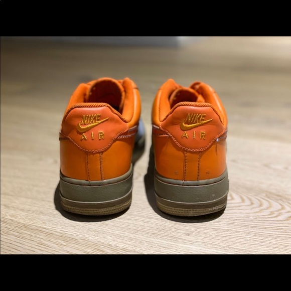 🍊 2007 Nike Air Force 1 In Bleeding Orange - Picture 4 of 7